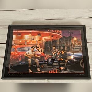 Legendary Crossroads LED Picture Elvis Marilyn Monroe James Dean Light Up Art